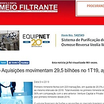 Fuses e Aquisies movimentam 29,5 bilhes no 1T19, aponta TTR